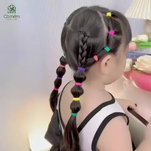 Mách Mẹ 20 Cách Cột Tóc Cho Em Bé Gái Xinh Xắn, Dễ Thương Để Đi Học