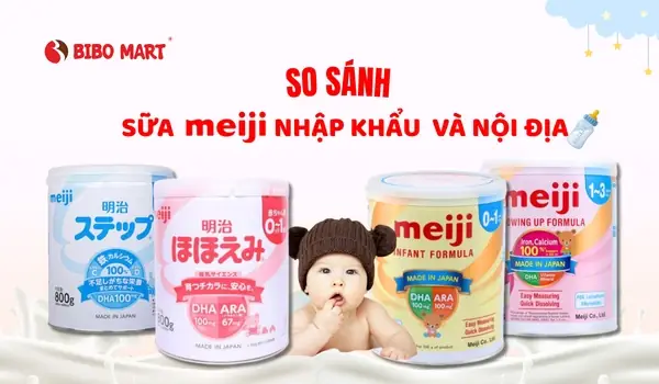 So Sánh Sữa Meiji Số 9 Nhập Khẩu Và Nội Địa: Nên Chọn Loại Nào Tốt Cho Bé? So Sánh Sữa Meiji Số 9 Nhập Khẩu Và Nội Địa: Nên Chọn Loại Nào Tốt Cho Bé?