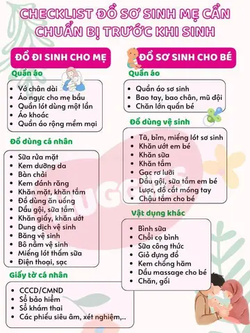 Giỏ Đồ Sơ Sinh: Chọn Gì, Chuẩn Bị Ra Sao Cho Mẹ Và Bé Đầy Đủ Nhất