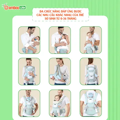 Hướng Dẫn Sử Dụng Địu Em Bé: Tư Thế Đúng, Lợi Ích & Lưu Ý An Toàn