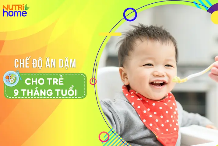 Khẩu Phần Ăn Cho Bé 9 Tháng Tuổi: Lịch Trình, Thực Đơn & Dinh Dưỡng Chi Tiết