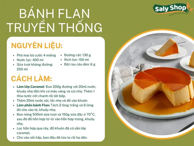 Cách Làm Bánh Flan Sữa Công Thức Cho Bé Ăn Dặm Đơn Giản, An Toàn
