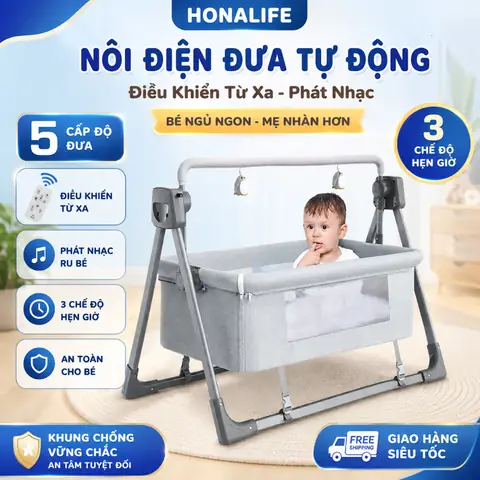 Nôi Đưa Tự Động Cho Bé: Chọn Loại Nào Tốt, Giá Bao Nhiêu Và Lưu Ý Khi Sử Dụng?
