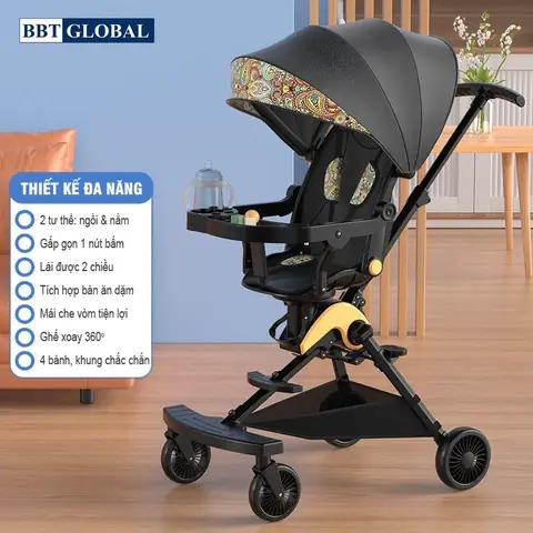 Xe Đẩy Tập Ngồi Cho Bé: Tiêu Chí Chọn Mua & Top Sản Phẩm An Toàn