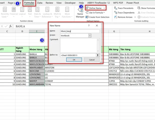 Hướng Dẫn Cách Đặt Tên Bảng Trong Excel Đơn Giản Và Hiệu Quả Cho Người Mới Hướng Dẫn Cách Đặt Tên Bảng Trong Excel Đơn Giản Và Hiệu Quả Cho Người Mới