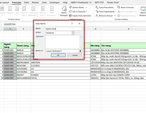 Hướng Dẫn Cách Đặt Tên Bảng Trong Excel Đơn Giản Và Hiệu Quả Cho Người Mới Hướng Dẫn Cách Đặt Tên Bảng Trong Excel Đơn Giản Và Hiệu Quả Cho Người Mới