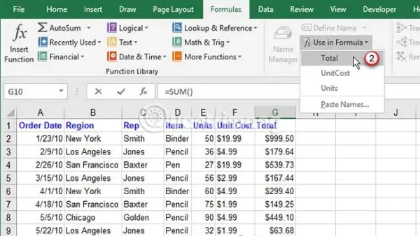 Hướng Dẫn Cách Đặt Tên Cho Cột Và Vùng Dữ Liệu Trong Excel Nhanh Chóng, Hiệu Quả