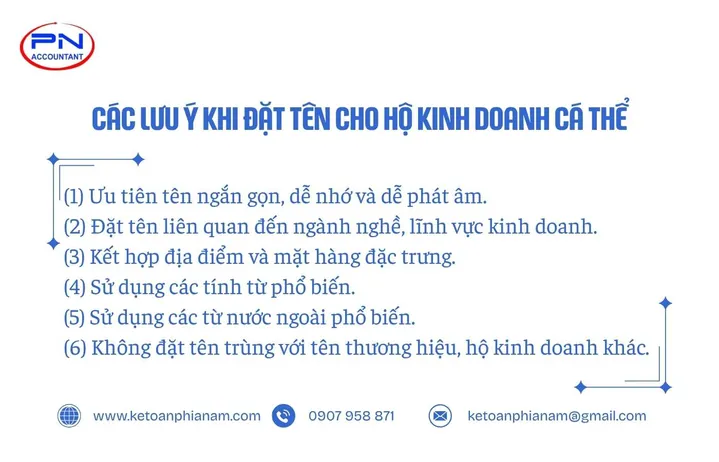 Hướng Dẫn Cách Đặt Tên Cho Hộ Kinh Doanh Đúng Quy Định Pháp Luật Mới Nhất 2026