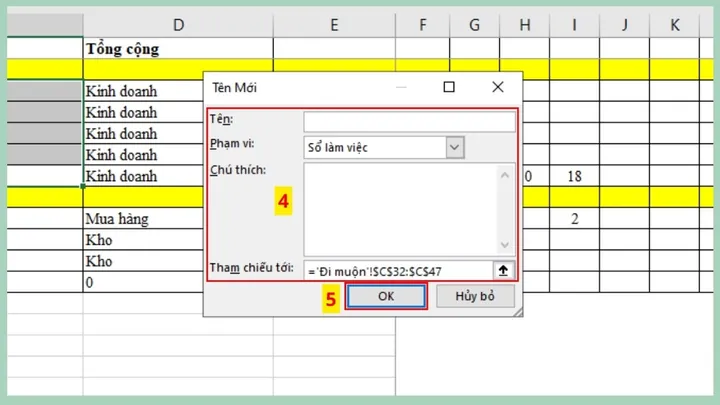 Hướng Dẫn Cách Đặt Tên Cho Vùng Dữ Liệu Trong Excel Nhanh Chóng Và Hiệu Quả Hướng Dẫn Cách Đặt Tên Cho Vùng Dữ Liệu Trong Excel Nhanh Chóng Và Hiệu Quả