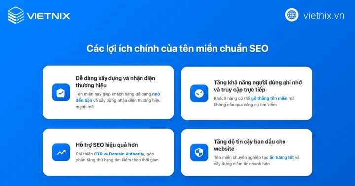 Tại Sao Việc Đầu Tư Lựa Chọn Tên Miền Chuẩn SEO Lại Mang Lại Lợi Thế Cạnh Tranh? Tại Sao Việc Đầu Tư Lựa Chọn Tên Miền Chuẩn SEO Lại Mang Lại Lợi Thế Cạnh Tranh?