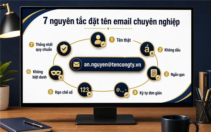 Hướng Dẫn Cách Đặt Tên Email Cá Nhân Chuyên Nghiệp, Dễ Nhớ Và Ít Bị Trùng Hướng Dẫn Cách Đặt Tên Email Cá Nhân Chuyên Nghiệp, Dễ Nhớ Và Ít Bị Trùng