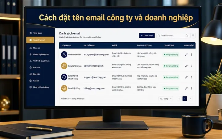 Hướng Dẫn Cách Đặt Tên Email Cá Nhân Chuyên Nghiệp, Dễ Nhớ Và Ít Bị Trùng Hướng Dẫn Cách Đặt Tên Email Cá Nhân Chuyên Nghiệp, Dễ Nhớ Và Ít Bị Trùng