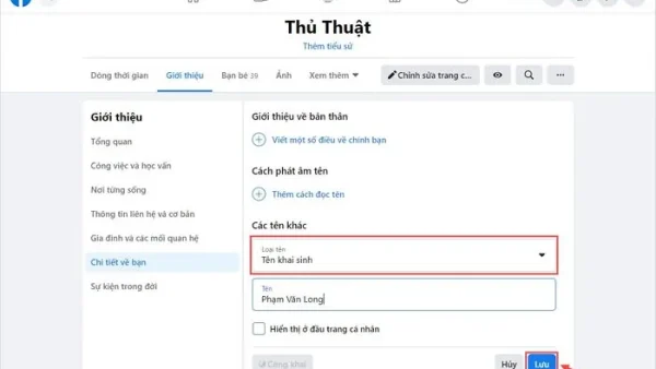 Cách Đặt Tên Facebook Không Bị Cấm: Hướng Dẫn Đổi Tên Độc Lạ Mà An Toàn