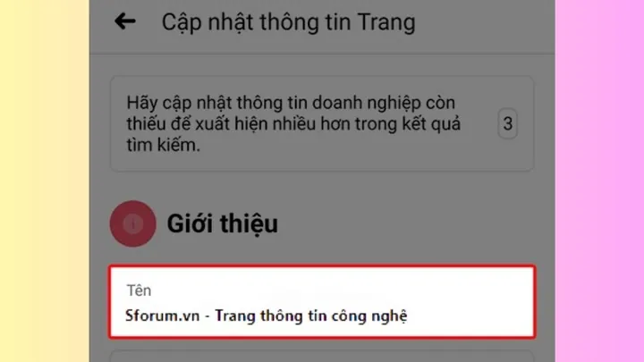 Bước 2: Các Bước Tiến Hành Đổi Tên Và Gửi Yêu Cầu Phê Duyệt Lên Facebook Ra Sao? Bước 2: Các Bước Tiến Hành Đổi Tên Và Gửi Yêu Cầu Phê Duyệt Lên Facebook Ra Sao?
