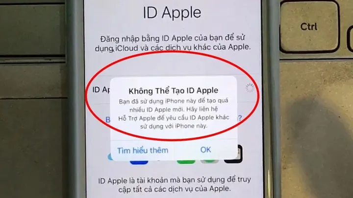 Nguyên Nhân Và Cách Xử Lý Lỗi Thiết Bị Không Đủ Điều Kiện Tạo Icloud Nguyên Nhân Và Cách Xử Lý Lỗi Thiết Bị Không Đủ Điều Kiện Tạo Icloud