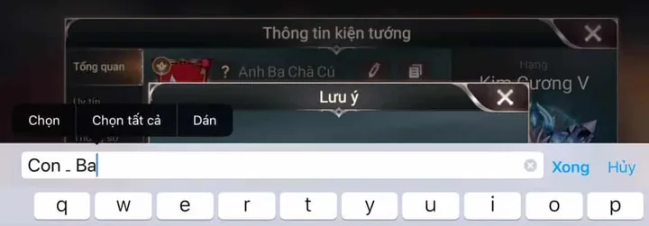 Bước 2: Sao Chép Ký Tự Khoảng Trống Đặc Biệt Hoặc Ký Tự Unicode Hợp Lệ