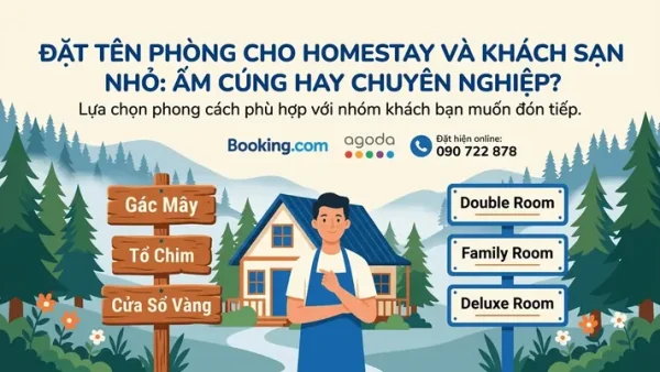 Hướng Dẫn Cách Đặt Tên Phòng Khách Sạn Khoa Học Giúp Tối Ưu Doanh Thu