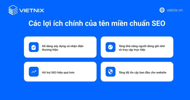 Website Nhận Được Những Lợi Ích Gì Khi Sở Hữu Tên Miền Chuẩn SEO?