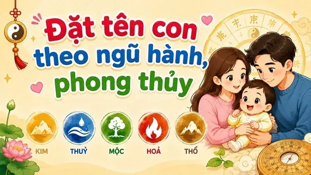 Chấm Điểm Đặt Tên Cho Con Theo Ngũ Hành: Hướng Dẫn Chi Tiết Hợp Mệnh Bố Mẹ Chấm Điểm Đặt Tên Cho Con Theo Ngũ Hành: Hướng Dẫn Chi Tiết Hợp Mệnh Bố Mẹ