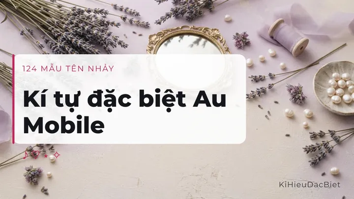 Bước 1: Chuẩn Bị Mẫu Tên Mới Và Sao Chép Kí Tự Đặc Biệt Phù Hợp