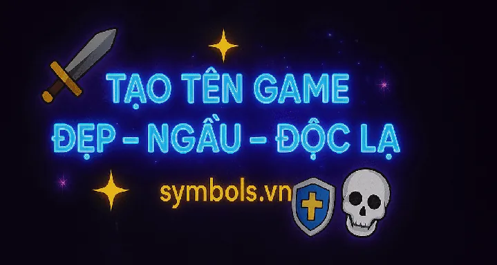 Hướng Dẫn Cách Đặt Tên Trong Avatar Musik Đẹp Và Tạo Kí Tự Đặc Biệt 2026 Hướng Dẫn Cách Đặt Tên Trong Avatar Musik Đẹp Và Tạo Kí Tự Đặc Biệt 2026