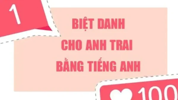 Gợi Ý Cách Đặt Tên Và Biệt Danh Cho Anh Trai Ruột Hay, Hài Hước Nhất