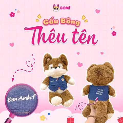 Biến Tấu Tên Riêng Của Bạn Thành Tên Gấu Bông Độc Quyền Biến Tấu Tên Riêng Của Bạn Thành Tên Gấu Bông Độc Quyền