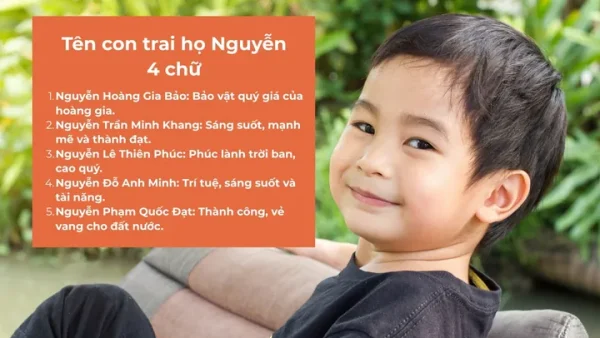 Gợi Ý Cách Đặt Tên Cho Con Trai Họ Nguyễn Hay, Ý Nghĩa Và Hợp Phong Thủy Năm 2026