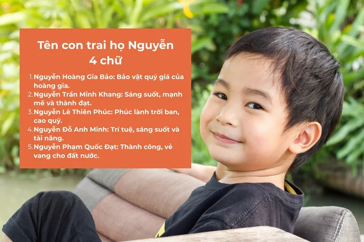 Gợi Ý Cách Đặt Tên Cho Con Trai Họ Nguyễn Hay, Ý Nghĩa Và Hợp Phong Thủy Năm 2026