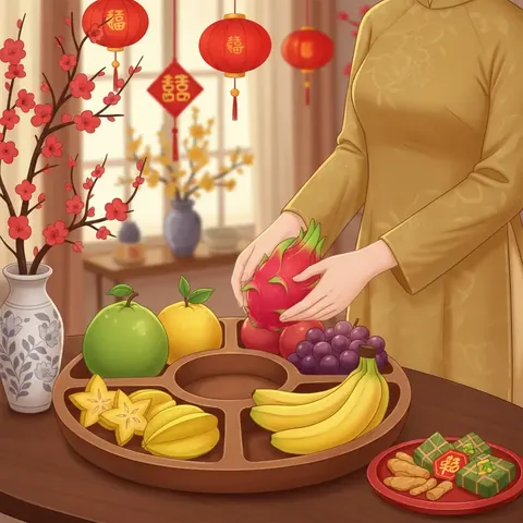 Những Điều Kiêng Kỵ Cần Tránh Khi Chọn Và Bày Mâm Ngũ Quả