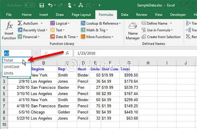 Tại Sao Nên Sử Dụng Tính Năng Đặt Tên Cho Vùng Dữ Liệu (named Ranges) Trong Excel? Tại Sao Nên Sử Dụng Tính Năng Đặt Tên Cho Vùng Dữ Liệu (named Ranges) Trong Excel?
