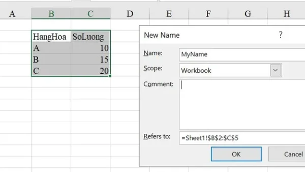 Cách Đặt Tên Cho Vùng Dữ Liệu Trong Excel Nhanh Chóng Và Chuẩn Xác