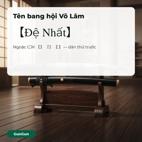 Có Thể Áp Dụng Cách Tạo Khoảng Cách Này Cho Tên Bang Hội Hay Không?