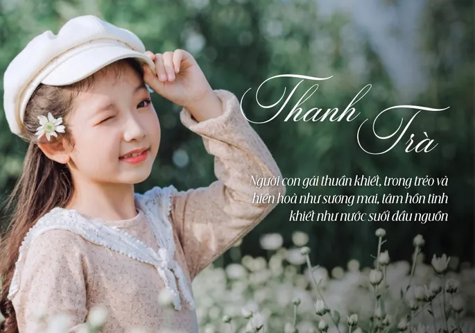 Đặt Tên Con Gái Thanh Trà: Ý Nghĩa, Phong Thủy Và Gợi Ý Tên Đệm Hay
