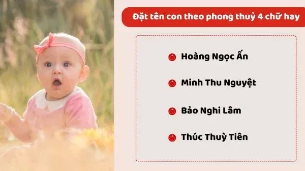 Bí Quyết Đặt Tên Con Theo Phong Thủy Hợp Tuổi Bố Mẹ Giúp Bé Cả Đời Bình An, May Mắn