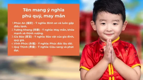 Bí Quyết Đặt Tên Con Theo Tên Trung Quốc Hay, Ý Nghĩa Và Hợp Phong Thủy