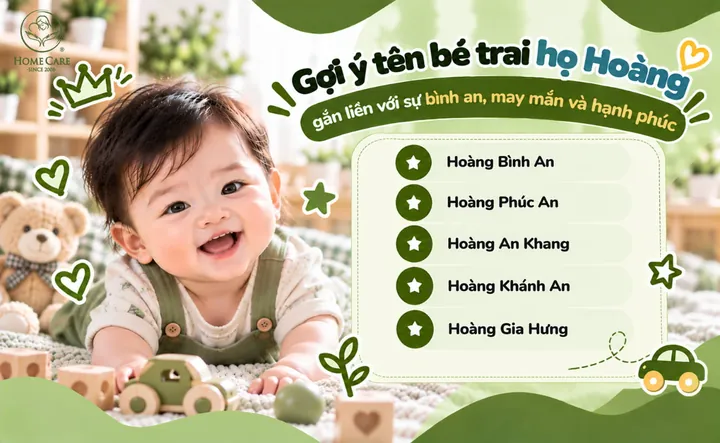 Gợi Ý Cách Đặt Tên Con Trai Họ Hoàng Hay, Ý Nghĩa Và Hợp Phong Thủy