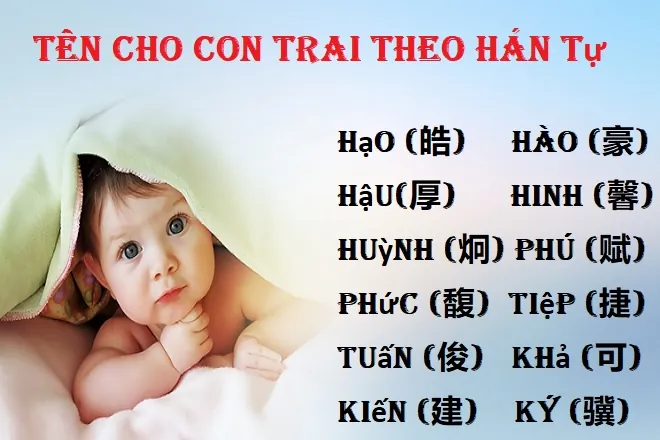Gợi Ý Tên Con Trai Họ Nguyễn Văn Theo Bảng Chữ Cái Từ A Đến V