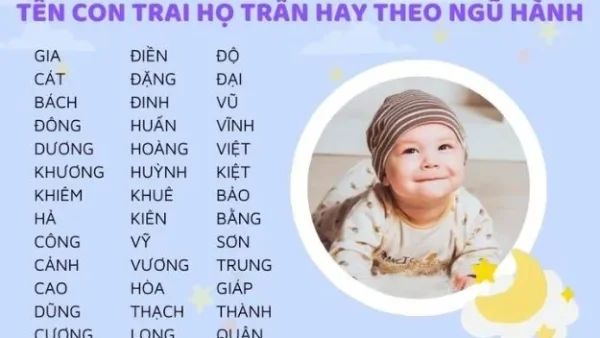 Gợi Ý Đặt Tên Con Trai Họ Trần Mệnh Mộc Hay, Hợp Phong Thủy Và Ý Nghĩa Nhất 2026