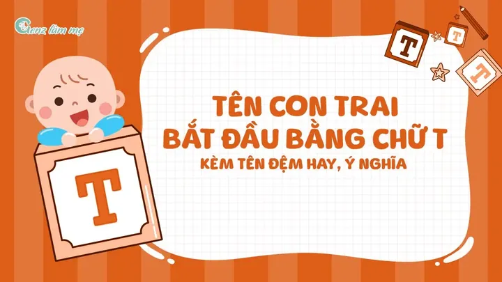 Cách Phối Hợp Tên Đệm Để Tôn Vinh Tên Chính Vần Th