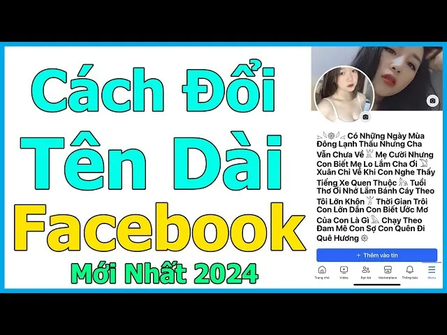 Hướng Dẫn Chi Tiết Cách Đặt Và Đổi Tên Facebook Siêu Dài Mới Nhất Hướng Dẫn Chi Tiết Cách Đặt Và Đổi Tên Facebook Siêu Dài Mới Nhất