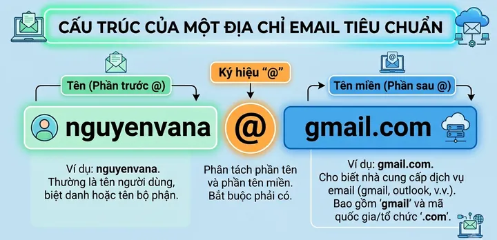 Cách Đặt Tên Email Cá Nhân Chuyên Nghiệp, Chuẩn Format Và Dễ Nhớ Cho Người Đi Làm Cách Đặt Tên Email Cá Nhân Chuyên Nghiệp, Chuẩn Format Và Dễ Nhớ Cho Người Đi Làm