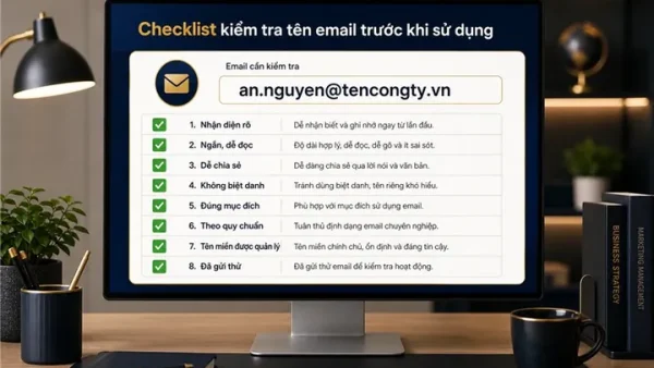 Hướng Dẫn Cách Đặt Tên Email Chuyên Nghiệp, Dễ Nhớ Và Ấn Tượng Nhất 2026