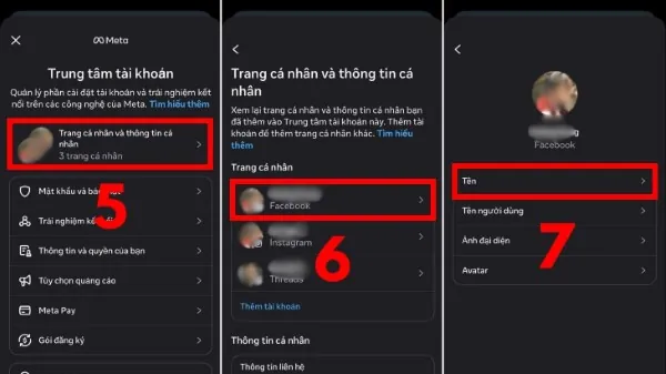 Bước 1: Truy Cập Vào Mục Cài Đặt Thông Tin Cá Nhân Ở Đâu?