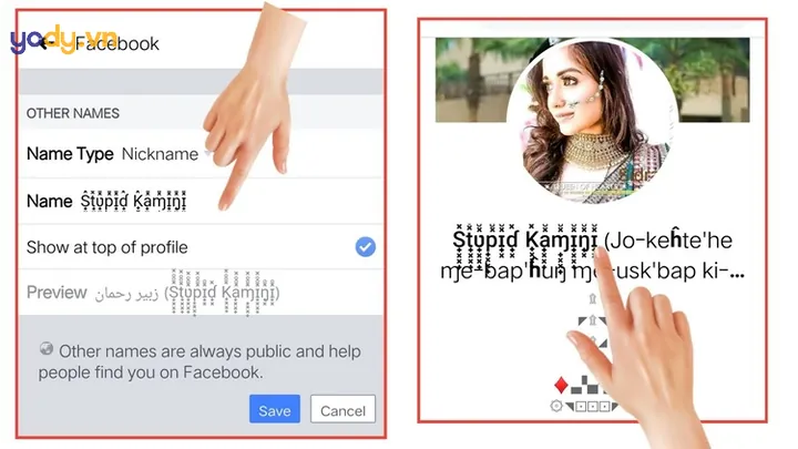 Cách Đặt Tên Facebook Dài Độc Lạ Và Mẹo Đổi Tên Không Giới Hạn Ký Tự Cách Đặt Tên Facebook Dài Độc Lạ Và Mẹo Đổi Tên Không Giới Hạn Ký Tự