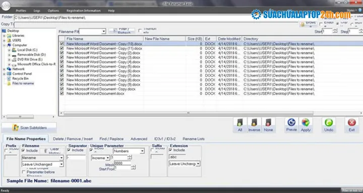 Những Phần Mềm Đổi Tên File Hàng Loạt Miễn Phí Nào Được Sử Dụng Nhiều Nhất?
