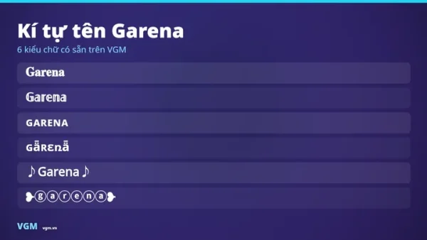 Cách Đặt Tên Garena Hay, Ngầu Và Hợp Lệ 2026 Cho Game Thủ