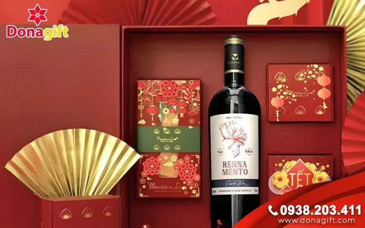Giỏ Quà Tết Rượu Vang Sang Trọng Cho Đối Tác Giỏ Quà Tết Rượu Vang Sang Trọng Cho Đối Tác