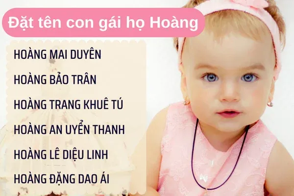Gợi Ý Đặt Tên Cho Con Gái Họ Hồ Hay, Ý Nghĩa Và Mang Lại Nhiều May Mắn Gợi Ý Đặt Tên Cho Con Gái Họ Hồ Hay, Ý Nghĩa Và Mang Lại Nhiều May Mắn
