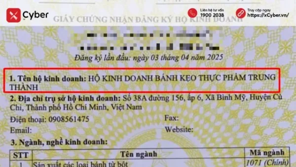 Hướng Dẫn Cách Đặt Tên Hộ Kinh Doanh Cá Thể Đúng Quy Định Pháp Luật Năm 2026
